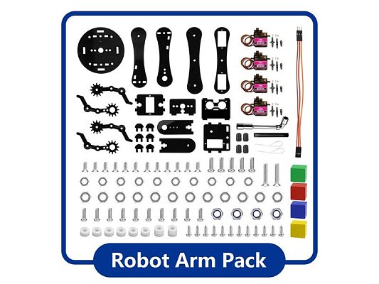 Stavebnice ACEBOTT Rozšiřující sada (robotická ruka) pro robotické autíčko Arduino