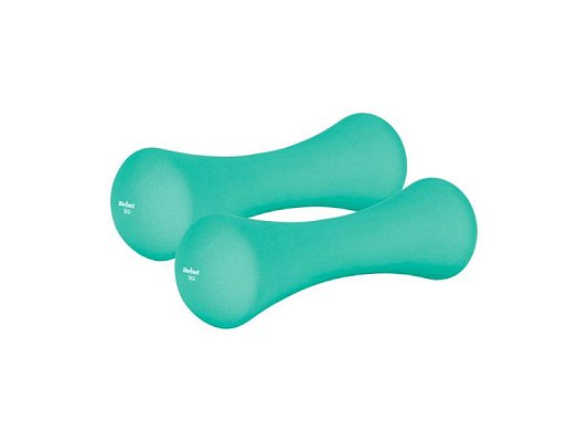 Sada činek z litiny a neoprenu REBEL RBA-2329-3 2x3kg