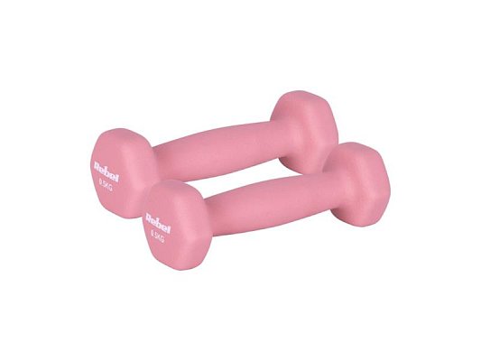 Sada činek z litiny a neoprenu HEX REBEL RBA-2330-0.5 2x0,5kg