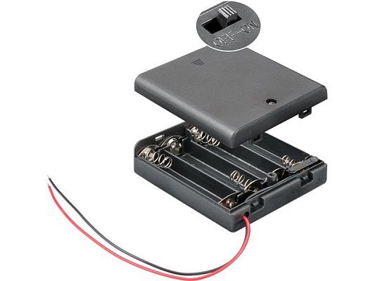 Pouzdro baterie GOOBAY 11473 4xAA