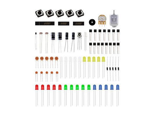 Elektronické součástky sada 01
