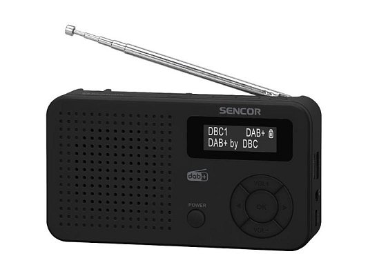 Rádio SENCOR SRD 7210B DAB+/FM/BT/USB