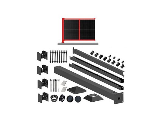 Plotová rozšiřovací konstrukce pro 1 solární panely