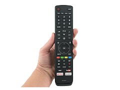 Hisense EN3B39 značkový náhradní dálkový ovladač, černý.