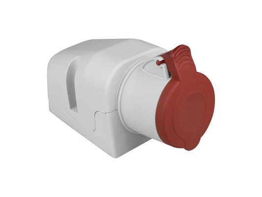 Zásuvka DPM 4p 16A 400V IP44 WS-GS-4-16A