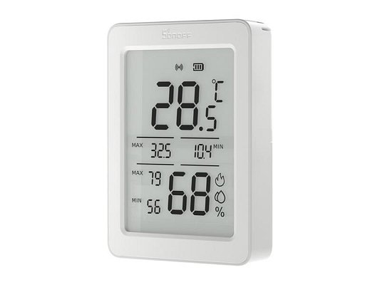 Smart senzor teploty a vlhkosti SONOFF AirGuard TH SNZB-02DR2 Zigbee