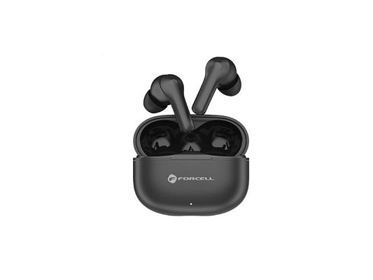 Sluchátka Bluetooth FORCELL F-Audio TWS ANC Bass Engine Black Tuya