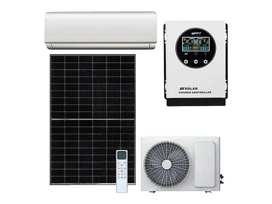 Sada klimatizace GETI GKF12K 3,5kW offgrid + MPPT 60A