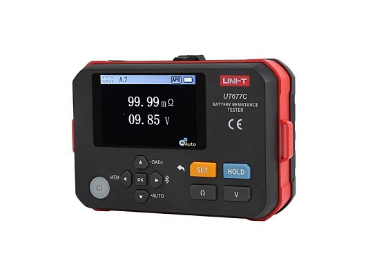 Tester vnitřního odporu baterie UNI-T UT677C