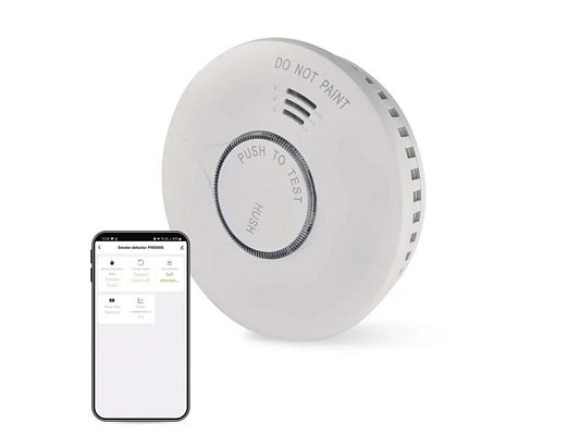 GoSmart detektor kouře EMOS TS380C-HW WiFi Tuya