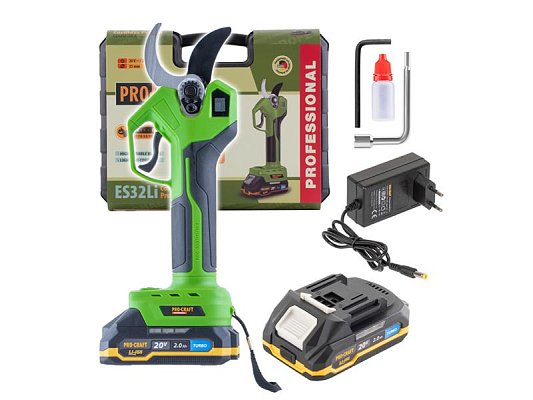 Nůžky zahradní AKU PROCRAFT ES32Li