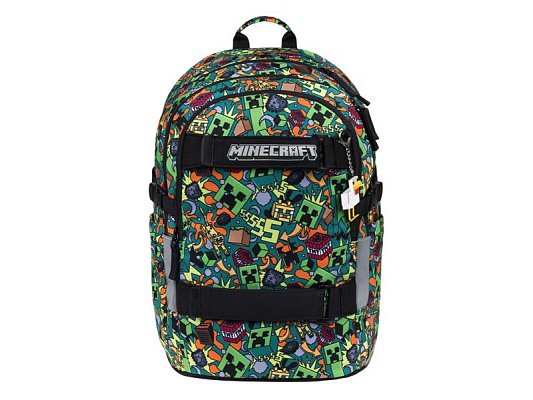 Batoh školní BAAGL Skate Minecraft Chaos