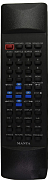 Manta MANTA DVD-051, DVD-056, DVD-058 náhradní dálkový ovladač se stejným popisem.