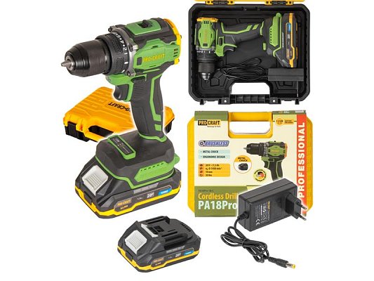 Šroubovák AKU PROCRAFT PA18Pro