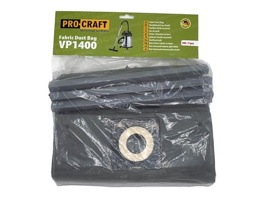 Sáčky do vysavače PROCRAFT VP1400 textilní 5ks