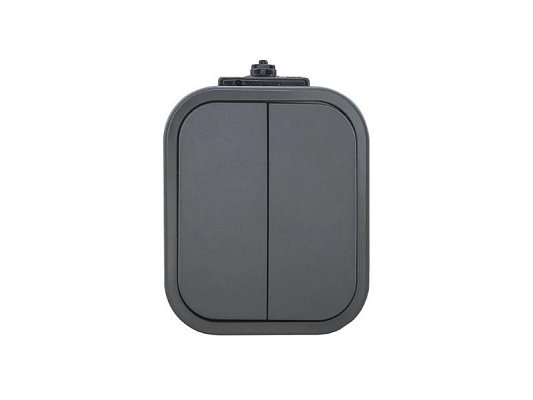 Spínač sériový ABEX WNT-2B2 šedá