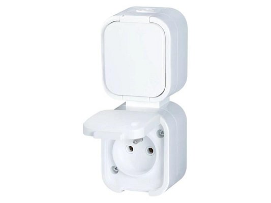 Zásuvka jednonásobná ABEX NT-6B2/P bílá