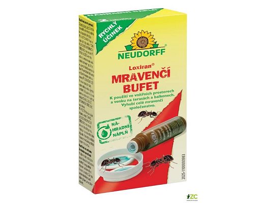 Mravenčí bufet náhradní náplň NEUDORFF Loxiran 2x20ml