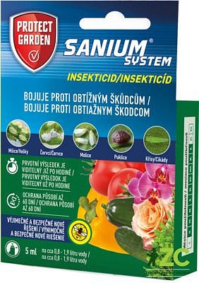 Přípravek proti mšicím a molicím Sanium System 5ml