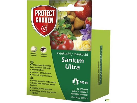 Přípravek proti škůdcům Sanium Ultra 100ml - okrasné rostliny, ovoce a zelenina
