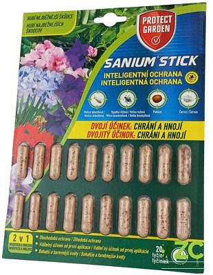 Tyčinky proti škůdcům Sanium Stick 20ks