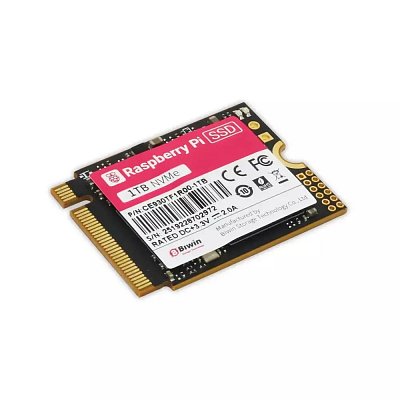 Raspberry Pi SSD disk s kapacitou 1 TB a rozhraním PCI Express 2.0 nabízí skvělé přenosové rychlosti, které budou ideální pro celou řadu nainstalovaných her, či programů.