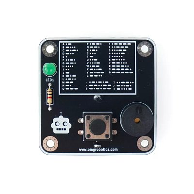 Morseovka je jednoduchá elektronická stavebnice na pájení, která po sestavení umožní vyzkoušet princip morseovy abecedy.