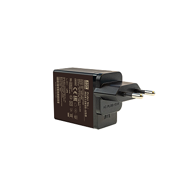 Spínaný síťový napájecí adaptér 12W, 5V/2,4A DC, USB-A, bez kabelu