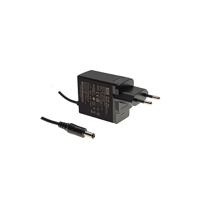 Spínaný síťový napájecí adaptér 15W, 5V/3A DC, souosý konektor 5,5/2,1mm, vnitřní plus, stabilizovaný