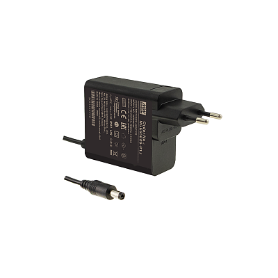 Spínaný síťový napájecí adaptér 65,2W, 48V/1,36A DC, souosý konektor 5,5/2,1mm, vnitřní plus, stabilizovaný