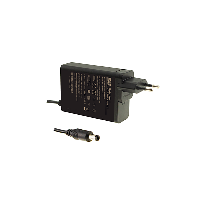 Spínaný síťový napájecí adaptér 90W, 48V/1,875A DC, souosý konektor 5,5/2,1mm, vnitřní plus, stabilizovaný