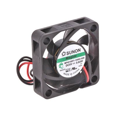 5V/157mA; 0,83W; 40x40x10mm; 7000 RPM; 27,3dB; VAPO MagLev