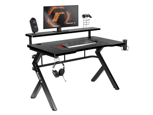 Stůl herní HUZARO Hero 5.0 Black 120cm
