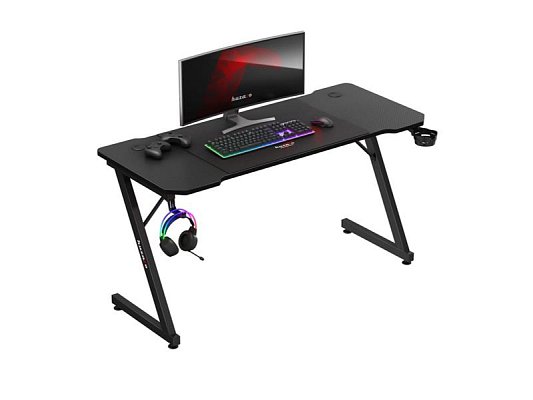 Stůl herní HUZARO Hero 3.3 Black 140cm