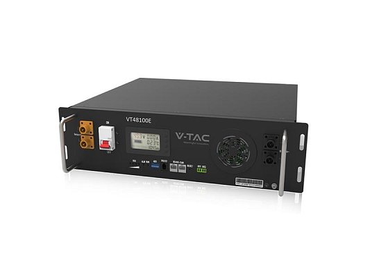 Bateriový modul do racku 51,2V 100A 5,12KWH VT-48100E-P2