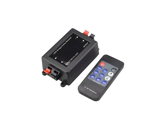 Stmívač pro led pásky se zpožděním + dálkové ovládání