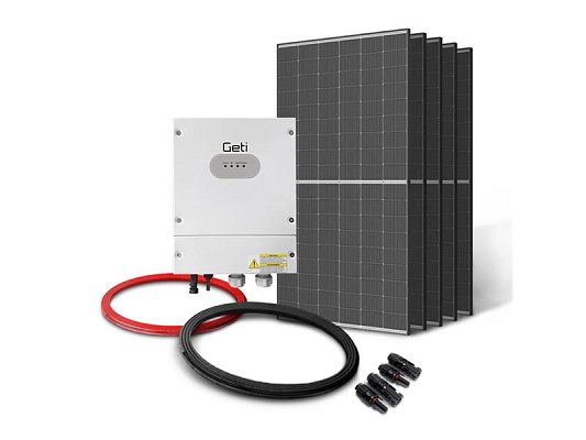Sada pro Fotovoltaický ohřev vody GETI GWH01 2275W 5x PV Trina