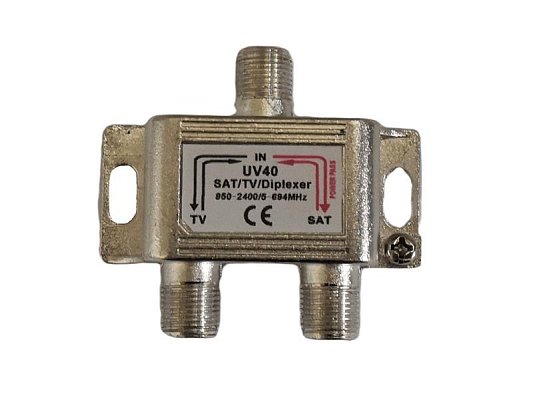 Satelitní slučovač 80267G Emme Esse, 1xSAT IF+1xTV terr., vnitřní