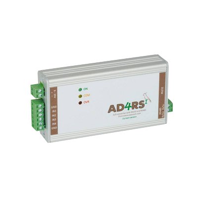 Čtyřvstupový A/D měřicí převodník, 8-30V