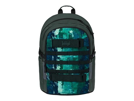 Batoh školní BAAGL Skate Forest