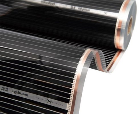 Topná fólie 220W/m2, šířka 50cm