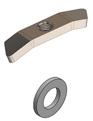 Matice a podložky M8 (10 sad)