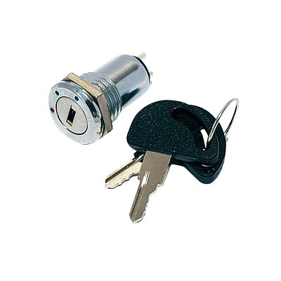 3 polohový zámek off on on 0,5A, klíč jde vyndat ve všech polohách