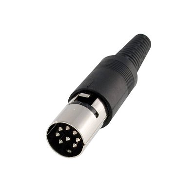 Konektor DIN na kabel, vidlice 8 pinů