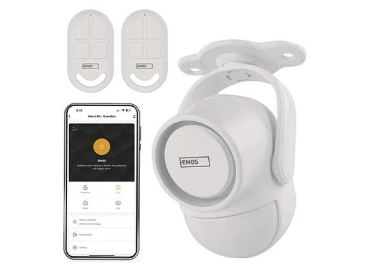 GoSmart alarm EMOS IP‑126L GUARDIAN s pohybovým čidlem WiFi Tuya