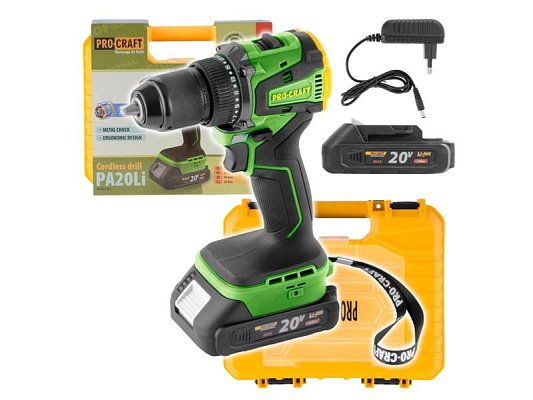 Šroubovák AKU PROCRAFT PA20Li