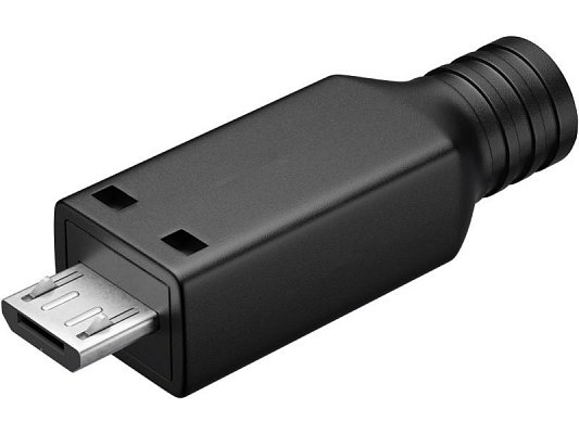 Konektor microUSB pro pájecí montáž GOOBAY 80172