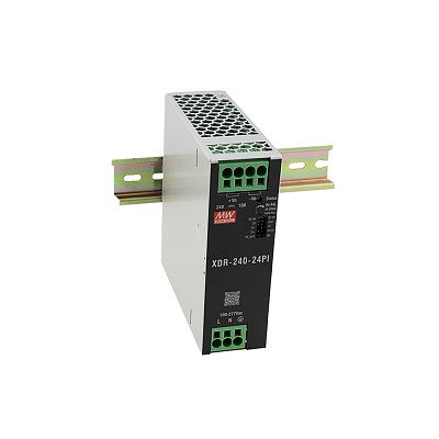 Spínaný High-End zdroj na DIN lištu 240W, 24V/10A DC s push-in svorkovnicí