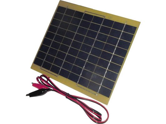 Fotovoltaický solární panel mini 18V/6W polykrystalický