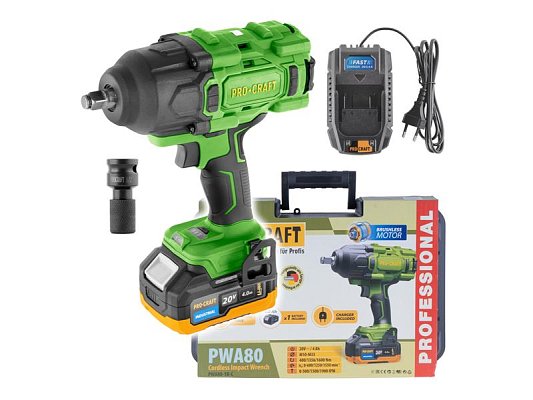 Utahovák rázový AKU PROCRAFT PWA80 1b